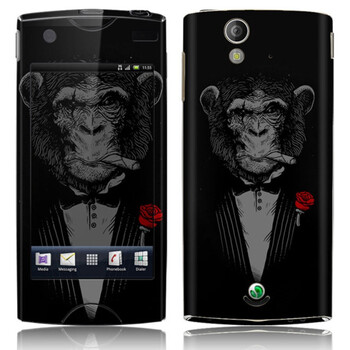 ideaSkin 索爱 ST18i/Xperia ray/SO-03C 猩猩大佬 机身贴膜 保护套 皮肤 DAFC081930