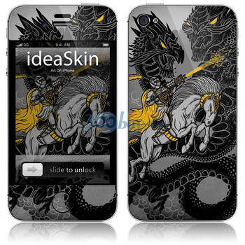 ideaSkin iPhone 4 降龙骑士 手机外壳保护套皮贴膜 CJKC081924
