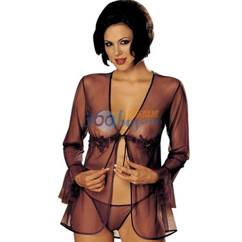 HollywoodStar透明<em>性感内衣</em> 诱惑睡衣 长袖<em>性感</em>