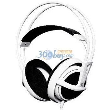 赛睿（SteelSeries）西伯利亚v1 耳机 白色
