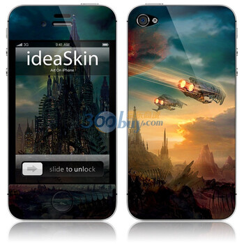 ideaSkin iPhone 4 空战 手机外壳保护套皮贴膜 CJKC942133
