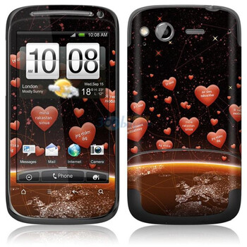 ideaSkin HTC Desire S / G12 / S510e / G7S / 渴望S 情人节之夜 外壳保护套皮贴膜 DBBA750490