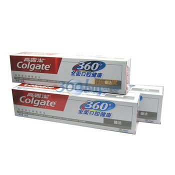 高露洁360全面口腔健康牙膏-健洁型200g（12支装）