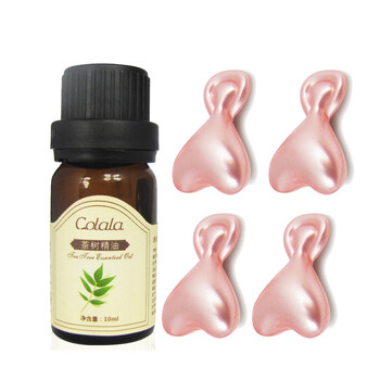 可拉拉茶树精油10ML+可拉拉EGF时空胶囊四粒 0.35ML/粒 祛痘组合