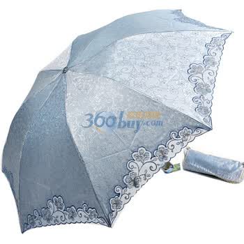 2012年新款 天堂伞 防紫外线 防晒 晴雨伞 3101E银桂飘香 5号浅蓝