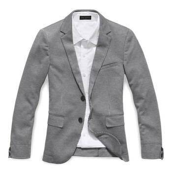 迪尔马奇 2012新品男士经典休闲西装DM5515 灰色 XXL