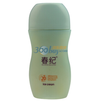 春纪零负担美白防晒乳SPF20 60ml清爽型