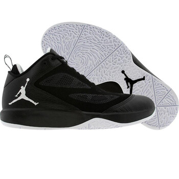 Nike/耐克 454486-006 JORDAN 2011 Q FLIGHT CF 男士篮球鞋 黑色 44.5