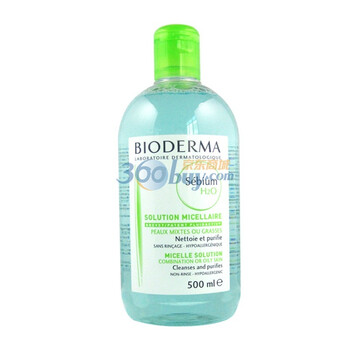 贝德玛（Bioderma）高效净妍洁肤水（蓝水）500ml