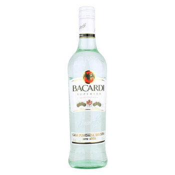 40°百加得超级朗姆酒750ml