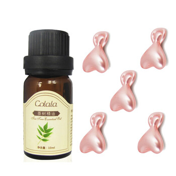 可拉拉茶树精油10ML+可拉拉EGF时空胶囊5粒 0.35ML/粒 祛痘组合