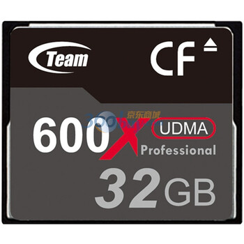 十铨科技（Team）32GB 600X CF存储卡（TG032G2NCFEX）