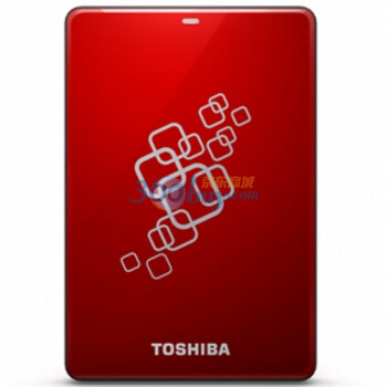 东芝（TOSHIBA）Canvio系列2.5英寸移动硬盘（USB3.0）1TB（摇滚红）