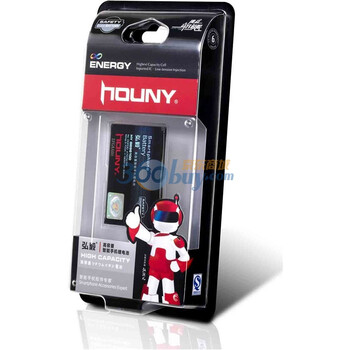 弘毅（HOUNY）诺基亚5800XM(BL-5J) 1400mAh 高容商务电池 适用机型：5800XM/X6/5230/5235/C3/X6M