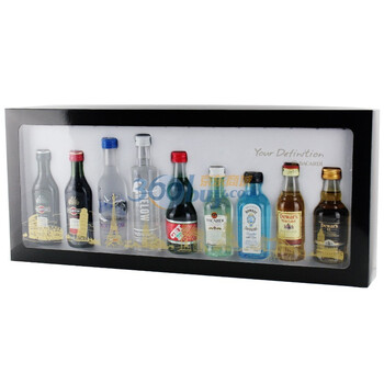 百加得9瓶装珍藏迷你酒版礼盒