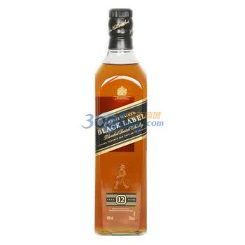 JW Black Label Scotch Whisky尊尼获加【黑牌】威士忌700ml
