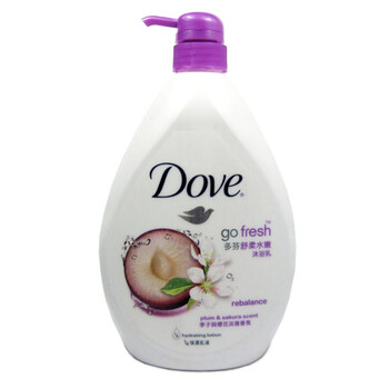 Dove多芬沐浴露 舒柔水嫩 1000ml