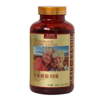 美澳健　浓缩磷脂软胶囊　调节血脂，心脑血管保健佳品　1g × 300粒