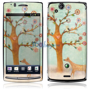 ideaSkin 索尼爱立信 XPERIA arc/ X12/LT15i/LT18i 白日梦 外壳保护套皮贴膜 DBED012144