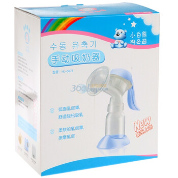 小白熊手动吸奶器HL-0675