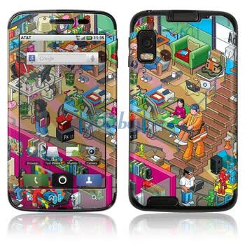 ideaSkin 摩托罗拉 Atrix 4G（ME860 / MB860）皮肤 Adobe办公室 外壳保护套皮贴膜 ENDBAC772090