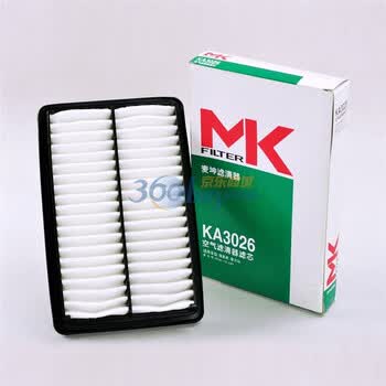 MK麦坤（两件装） 海马福美来 福美来二代 普力马 海马3 空气格 滤芯 滤清器 KA3026