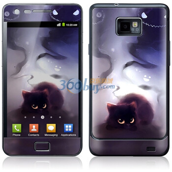 ideaSkin 三星 i9100/Galaxy S2/9108/盖世兔 坏想法 外壳保护套皮贴膜 DAUD032157