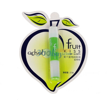 巧迪尚惠QDSUH 果蜜吻润唇膏2.3g 蜜桃