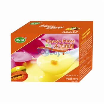 【荞润面糊】婴幼儿宝宝热带瓜果木瓜辅食面糊0.15kg厌食偏食宝宝最爱