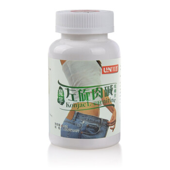 左旋肉碱 优恩UN魔芋左旋肉碱片 60片