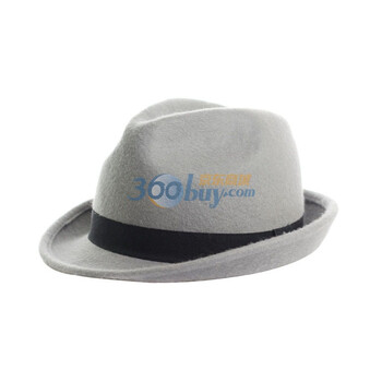 a-life最生活 最新品 帽子 天然羊毛 澳大利亚 毛毡小礼帽 D-1007 灰色