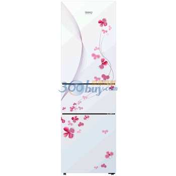 奥马（homa）BCD-213Q 213L 三门家用豪华冷鲜冰箱（君子白）