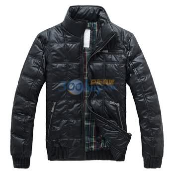 gthomme 2011秋冬新款 连帽 男士羽绒服2252 黑色 XXL/185