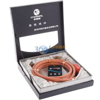 秋叶原（CHOSERL）SN0018L 4层屏蔽数字高清电视射频线（英制） 3米