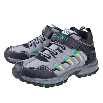 牧童 L3863 童鞋 2012春季新品 户外运动鞋 登山鞋 灰绿 42