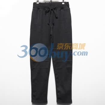 时尚起义 春韩国进口舒适柔软休闲长裤 男572500 深灰色 XL