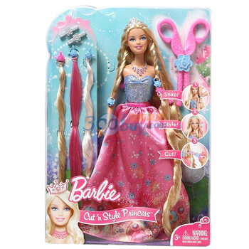 Barbie芭比 芭比时尚公主之长发公主T7362