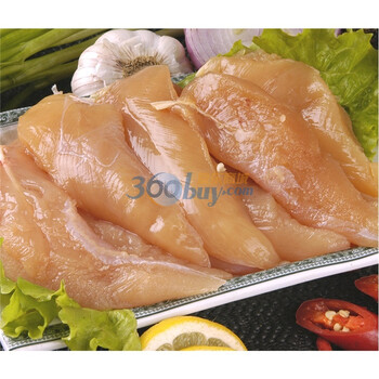 华都食品单冻鸡小胸1000g*2袋