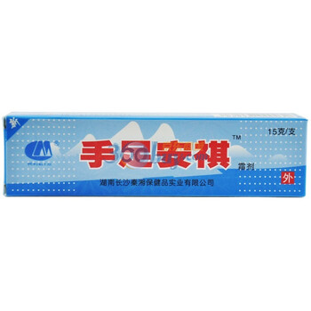 民立手足安祺霜剂15g