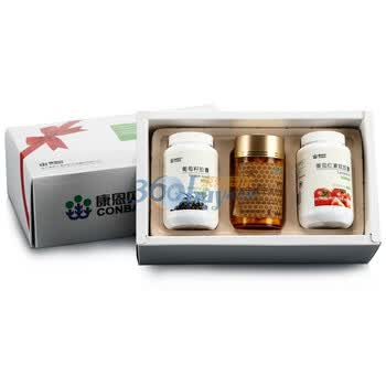 康恩贝 蜂王浆+葡萄籽+番茄红素礼盒装 健康活力套装