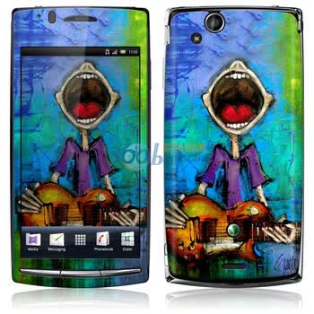 ideaSkin 索尼爱立信 XPERIA arc/ X12/LT15i/LT18i 大声 外壳保护套皮贴膜 DBED022150