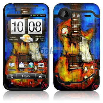 ideaSkin HTC Incredible S / G11 / 惊艳 / S710e 皮肤 午夜十二点 外壳保护套皮贴膜 DAVD022152