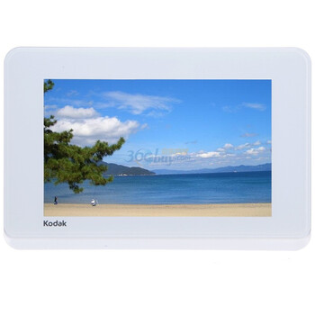 柯达（Kodak） M740 多媒体7英寸高清宽屏带遥控器 数码像框 白色