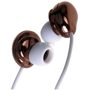 麦克赛尔（Maxell）HP-CN12-BR 咖啡豆耳机 逗豆系列 咖啡色