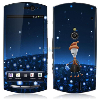 ideaSkin 索尼爱立信 MT15i / XPERIA Neo / Halon 小男孩浇花 外壳保护套皮贴膜 DBLA750486