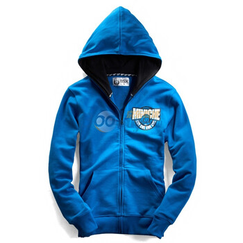 Giordano佐丹奴BSX 外套 男MINI CHE太空时尚连帽卫衣 04081700 天蓝色 XL