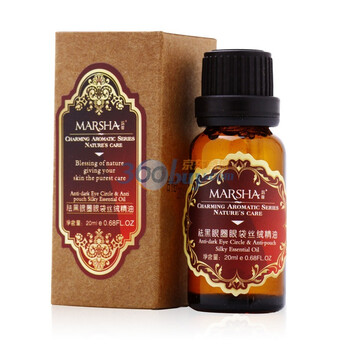 玛莎（marsha）祛黑眼圈眼袋丝绒精油20ml