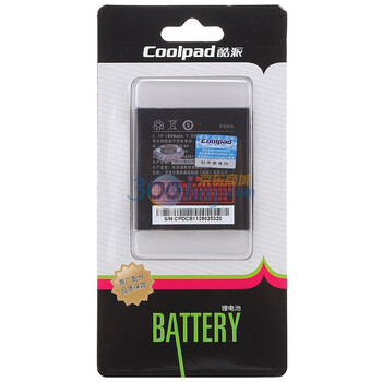 酷派（Coolpad）CPLD-64 手机原装电池（1900mAh）适用于酷派9930