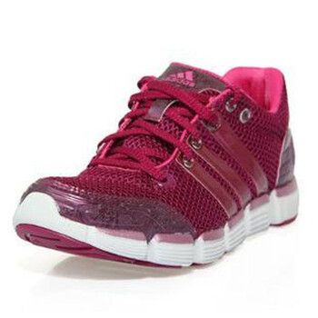 阿迪达斯 Adidas 2011女清风跑步鞋 大红 38
