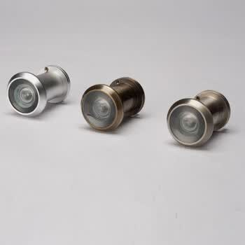 美国多灵 防盗门光学猫眼 纯铜 高清晰220度大视角 管径：16mm